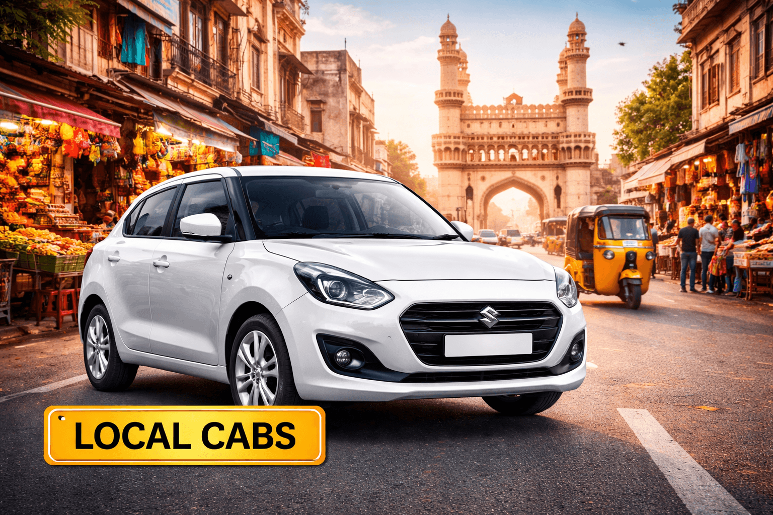 Local cabs in Hyderabad
